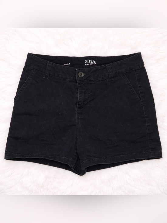 a.n.a Pants - a.n.a Black Chino Shorts Size 2 Stretch Casual Classic Minimalist Summer Staple